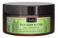 Balsamy i kremy do ciała - Laq Króliczka, Masło do ciała kiwi i winogrona, 200 ml - miniaturka - grafika 1
