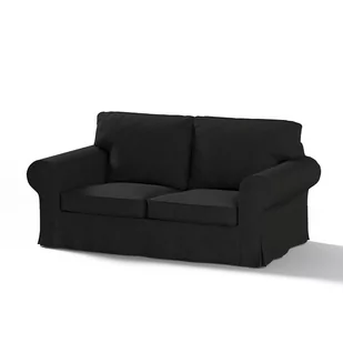 Dekoria Pokrowiec na sofę Ektorp 2-osobową nierozkładaną czarny 173 x 83 x 73 cm Etna 611-705-00 - Pokrowce na meble - miniaturka - grafika 1