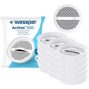 15X Filtr Dysk Do Dzbanka Szklanego Dafi Zamiennik - Wkłady filtrujące - miniaturka - grafika 1