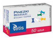Pinezki - TETIS Pinezki Beczułki Pudełko 50 Szt, - miniaturka - grafika 1