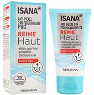Kremy do twarzy - ISANA krem do twarzy nawilżający do trądzikowej - miniaturka - grafika 1