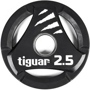 TIGUAR Talerz olimpijski TIGUAR TI-WTPU00250 2.5 kg) - Obciążenia - miniaturka - grafika 1