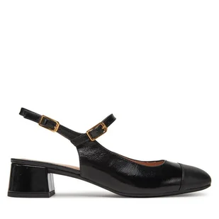 Sandały Unisa Jumis Gia Nto Czarny - Czółenka - miniaturka - grafika 1