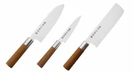 Noże kuchenne - Zestaw 3 noży Satake Masamune - miniaturka - grafika 1