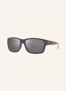 Okulary przeciwsłoneczne - Prada Linea Rossa Okulary Przeciwsłoneczne Ps 01ws grau - grafika 1