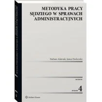 Metodyka pracy sędziego w sprawach administracyjnych Barbara Adamiak Janusz Borkowski - Prawo - miniaturka - grafika 1