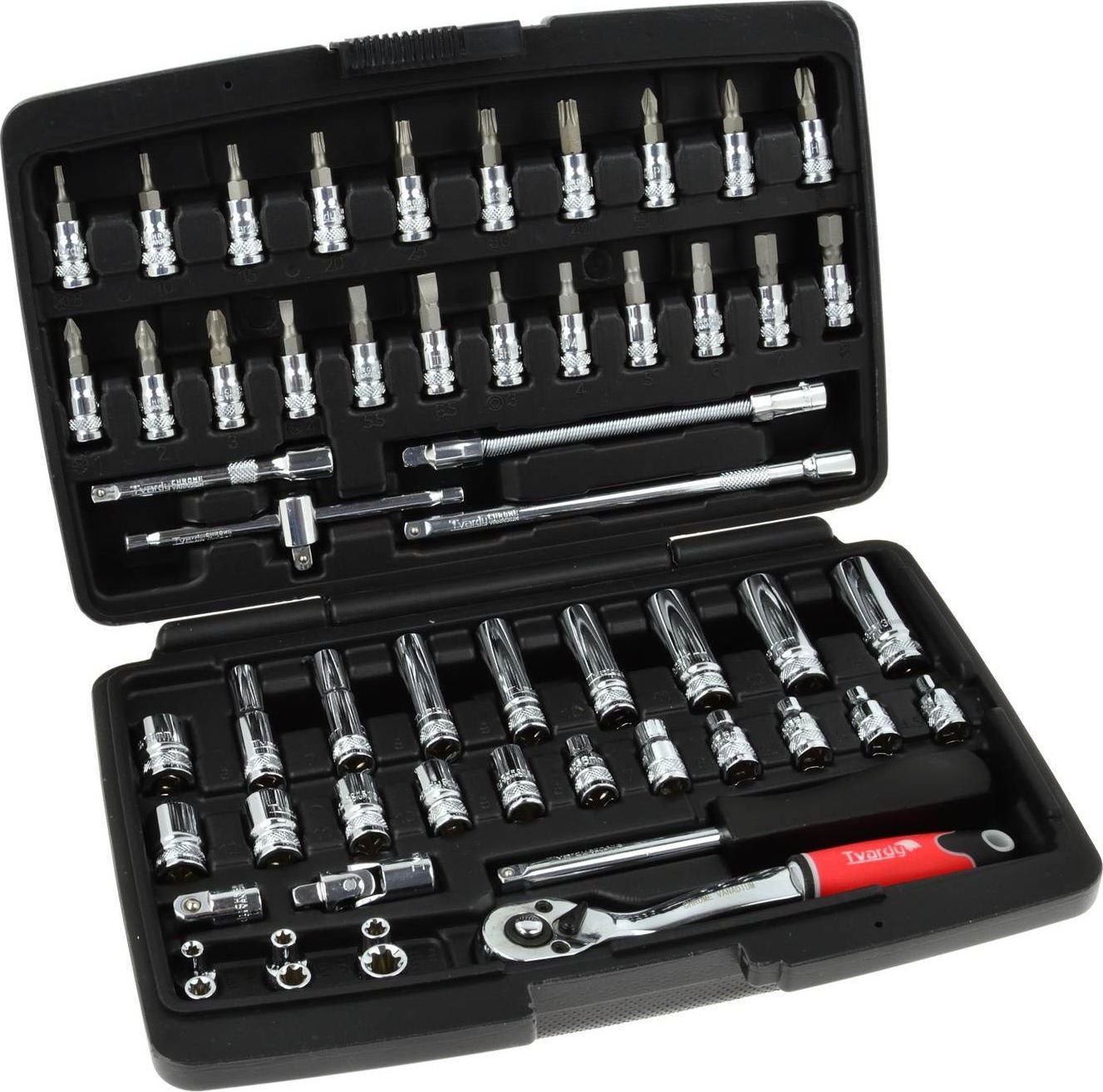 Geko Zestaw profesjonalnych kluczy nasadowych 1/4