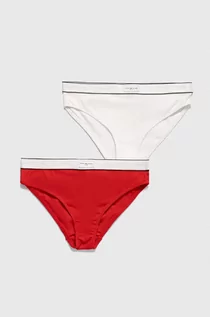 Majtki dla dzieci - Tommy Hilfiger figi dziecięce 2-pack kolor czerwony - grafika 1