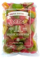 Kuchnie świata - Chipsy, prażynki czosnkowe do smażenia Krupuk Bawang Fancy 250g - Finna - miniaturka - grafika 1
