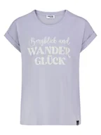 Koszulki i topy damskie - Sublevel Koszulka w kolorze fioletowym - miniaturka - grafika 1