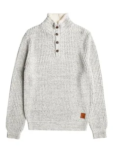 Quiksilver Kardigan BOULEVARD DES PLAGES UPD męski szary S - Swetry męskie - miniaturka - grafika 1