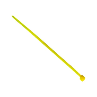Opaski zaciskowe Tretytka UV 2,5 x 100 mm, żółty - Inne mocowania - miniaturka - grafika 3