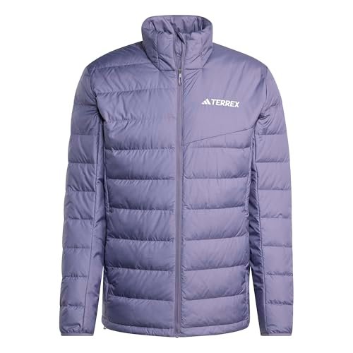 adidas Mężczyźni Terrex Multi Light Down CLIMAWARM Jacket, preloved violet, M