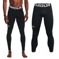 Piłka nożna - Legginsy termoaktywne męskie UNDER ARMOUR szybkoschnące termiczne - miniaturka - grafika 1