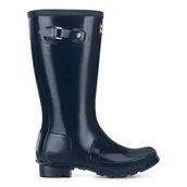 Buty dla dziewczynek - Kalosze HUNTER JFT6000RGL-NVY - miniaturka - grafika 1