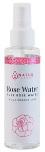 NaturPlanet NaturPlanet woda różana z róży damasceńskiej 100ml - Toniki i hydrolaty do twarzy - miniaturka - grafika 1