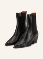 Kozaki damskie - Flattered Kowbojki Sandra schwarz - miniaturka - grafika 1