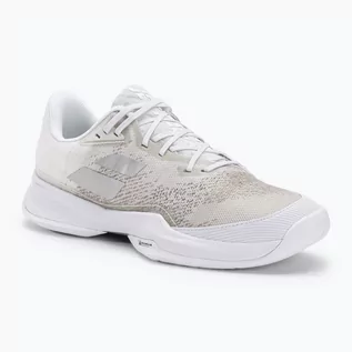 Buty sportowe męskie - Buty do tenisa męskie Babolat 21 Jet Mach 3 AC white/silver - grafika 1