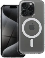 Etui i futerały do telefonów - OEM Futerał FROST MAG COVER kompatybilny z MagSafe do IPHONE 12 Pro Max transparentny - miniaturka - grafika 1