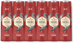 Old Spice Deep Sea Żel pod prysznic 6x400 ml - Kosmetyki do kąpieli - miniaturka - grafika 1