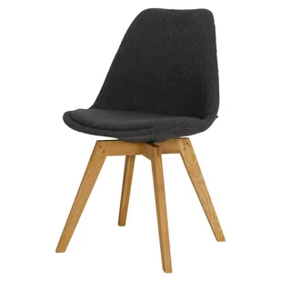 Ciemnoszare krzesła zestaw 2 szt. Gwen – Tenzo - Krzesła - miniaturka - grafika 1