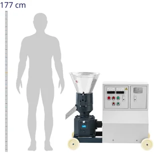 Peleciarka granulator do paszy z silnikiem elektrycznym 7.5kW 200-300 kg/h - Inne urządzenia handlowo-usługowe - miniaturka - grafika 3