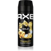 Pozostałe kosmetyki - Axe Gold 150 ml dezodorant i spray do ciała dezodorant w sprayu - miniaturka - grafika 1