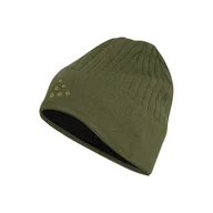 Czapki męskie - Czapka zimowa CRAFT ADV WINDBLOCK KNIT HAT 1912380-636000 – Oliwkowy - miniaturka - grafika 1