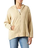 Swetry damskie - United Colors of Benetton Sweter kardigan damski, Pale Khaki 32 g, S - miniaturka - grafika 1