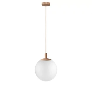 Lampa wisząca ALUR WOOD S 11146119 - Kaspa - Lampy sufitowe - miniaturka - grafika 1
