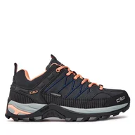 Buty trekkingowe damskie - Trekkingi CMP Rigel Low Wmn Treking Shoe Wp 3Q13246 Szary - miniaturka - grafika 1