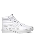 Trampki męskie - Vans Sneakersy "SK8-Hi Bolt" w kolorze białym - miniaturka - grafika 1