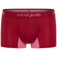 Bielizna sportowa męska - COMFYBALLS Bokserki do biegania REGULAR PERFORMANCE pink red - miniaturka - grafika 1