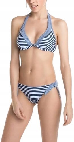 ESPRIT GÓRA OD BIKINI W PASKI Z WIĄZANIEM NA SZYI 38D J5A