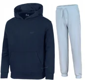 Dresy męskie - 4F OCIEPLANY DZIEWCZÄCY DRES KOMPLET BLUZA SPODNIE / rozm 164 - miniaturka - grafika 1