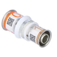 Łączniki, trójniki, kształtki - Uponor S-Press PLUS złączka redukcyjna 20-16 - miniaturka - grafika 1