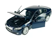Samochody i pojazdy dla dzieci - WELLY BMW 535i F10 NIEBIESKI 1:24 SAMOCHÓD NOWY METALOWY MODEL - miniaturka - grafika 1