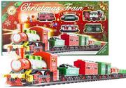 Tory, garaże, parkingi - Kolejka christmas train na baterie 430cm - miniaturka - grafika 1