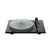 Gramofony - Pro-Ject T2 W gramofon z wkładką (czarny) - miniaturka - grafika 1