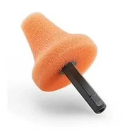 Akcesoria do mycia samochodu - Flex 517828 Mini gąbka polerska w kształcie stożka, miękka, pomarańczowa - miniaturka - grafika 1
