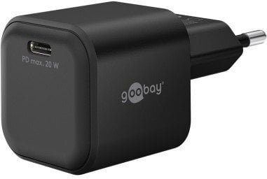 Szybka ładowarka USB-C PD GaN Nano 20 W czarny