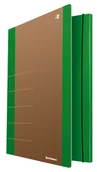 Teczki i skoroszyty - Donau Teczka z gumką kartonowa A4 500g LIFE zielona /2060001FSC-06/ DN1163-4 - miniaturka - grafika 1