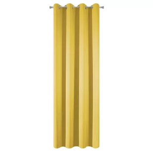Eurofirany Zasłona musztardowa 9240K8 9240K8 SAM 135X250 - Zasłony - miniaturka - grafika 1