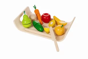 Plan Toys Warzywa i owoce na tacy - Zabawki kreatywne - miniaturka - grafika 1