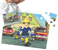 Puzzle - Puzzle - Strażak Sam Wzory Z Bajek Prezent Na Święta 70El + Woreczek - miniaturka - grafika 1