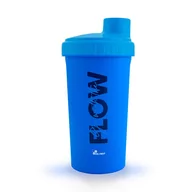 Shakery i bidony sportowe - SHAKER GO WITHE THE FLOW 0.7 L BLUE - miniaturka - grafika 1