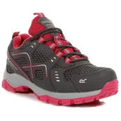 Buty dla chłopców - Buty dziecięce Regatta Vendeavour Jnr Rozmiar butów (UE): 34 / Kolor: szary/różówy - miniaturka - grafika 1