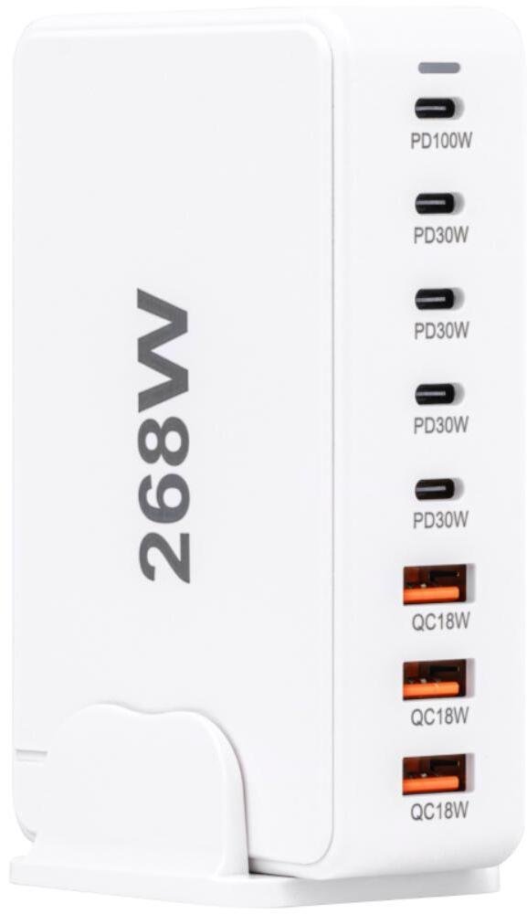 Tracon Electric Stacja dokująca USB 268W biała Tracon