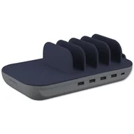 Ładowarki do telefonów - Ładowarka indukcyjna 4SMARTS Family Evo 65W Szary - miniaturka - grafika 1