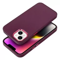 Etui i futerały do telefonów - Etui futerał FRAME do Apple iPhone 15 fioletowy - miniaturka - grafika 1